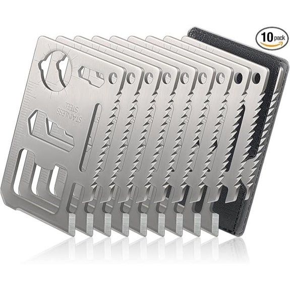11-in-1 Credit Card Multitool Set