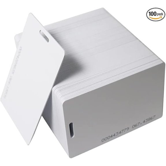 125KHz RFID Proximity ID Cards (100 Pack)