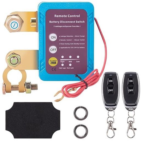12V Remote Battery Disconnect Kill Switch