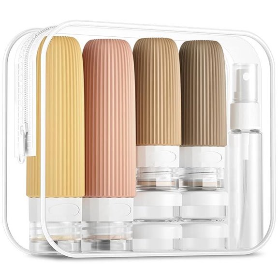 16 Pack TSA Travel Bottles Set for Toiletries