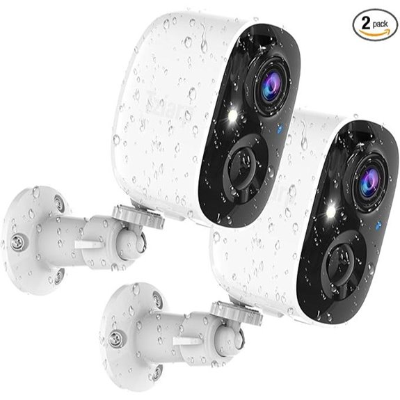 2K Wireless Security Camera System (2 Pack)