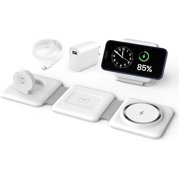 3-in-1 Magnetic Wireless Charging Dock for iPhone/Watch/AirPods