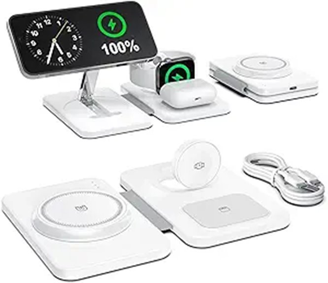 3-in-1 Magnetic Wireless Charger for Apple Devices