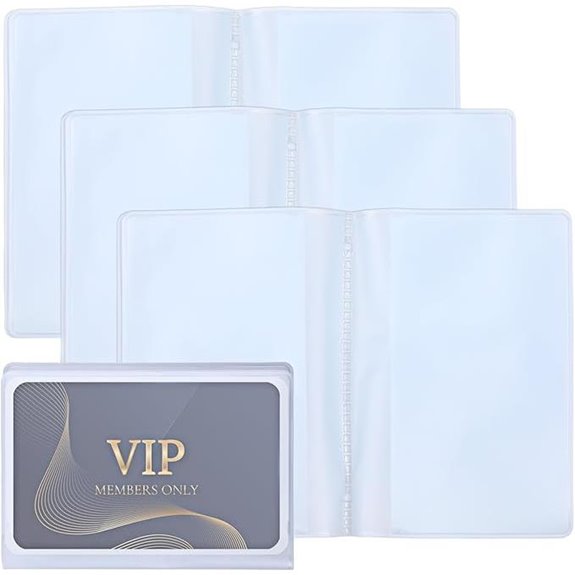 3 pcs wallet card inserts