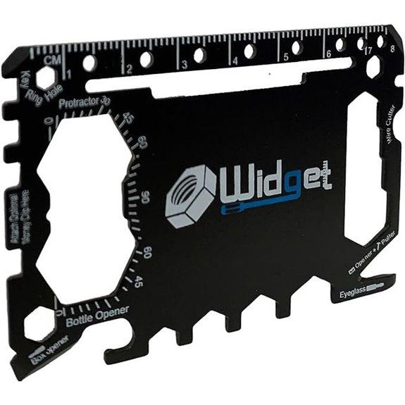 W4W 43-in-1 Credit Card Ninja Multitool Black