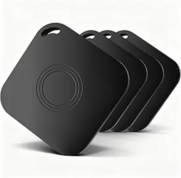 4 Pack Air Tracker Tags for Luggage Apple Find My Compatible