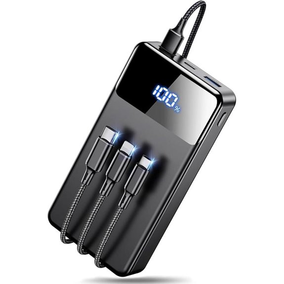 60,000mAh Power Bank with 22.5W Fast Charging Black