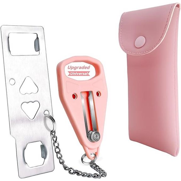 AceMining Portable Door Lock for Travel and Home Privacy