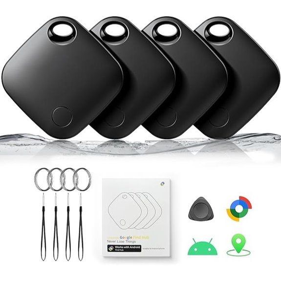 Air Tracker Tags 4-Pack for Android Find Hub
