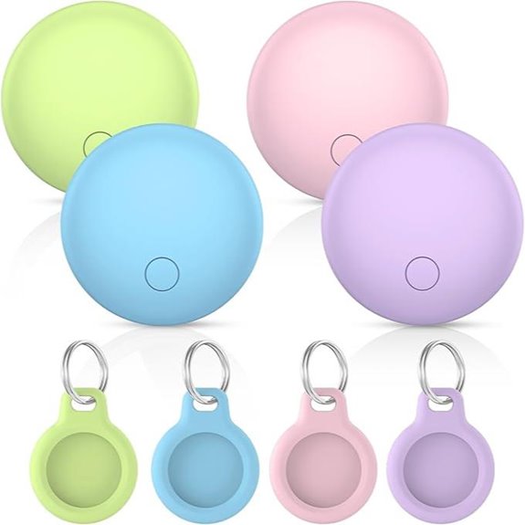 Air Tracker Tags 4-Pack for Find My IP68 1-Year Battery