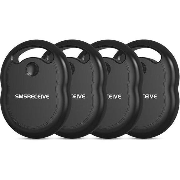Air Tracker Tags 4 Pack with Find My Compatibility