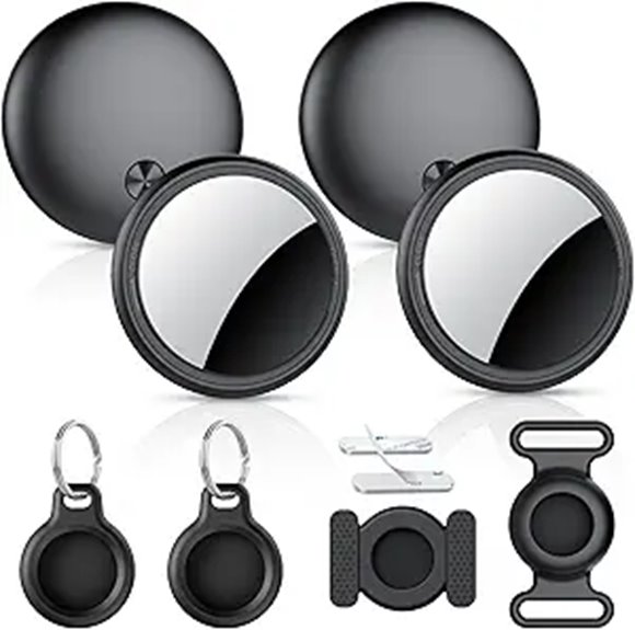 Air Tracker Tags 4 Pack with Battery Replacement