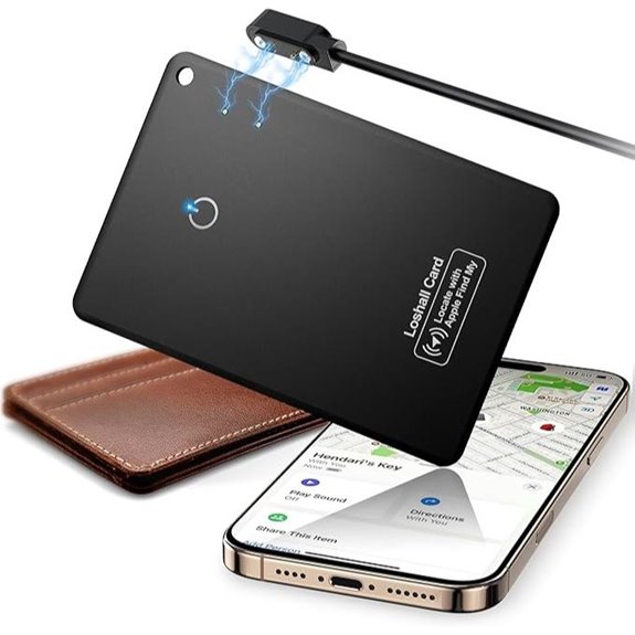 Air Wallet Tracker Tag with Find My Rechargeable Water-Resistant