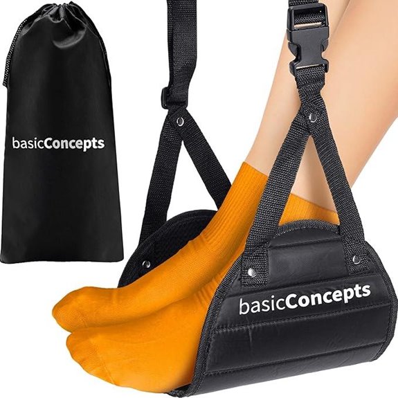 Airplane Foot Hammock: Travel Essentials Foot Rest