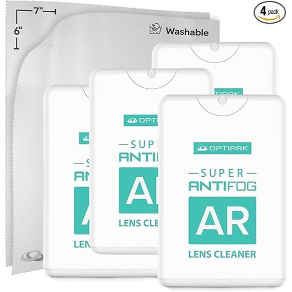 Anti Fog Lens Cleaner Spray Kit (8 Pieces)