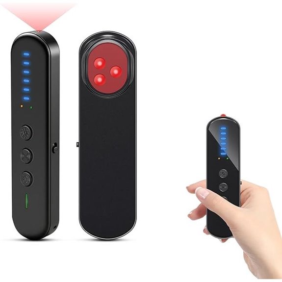 Anti-Spy Hidden Camera Detector with GPS Tracker Finder