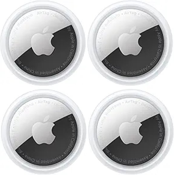 Apple AirTag Tracking Device 4-Pack (Renewed)