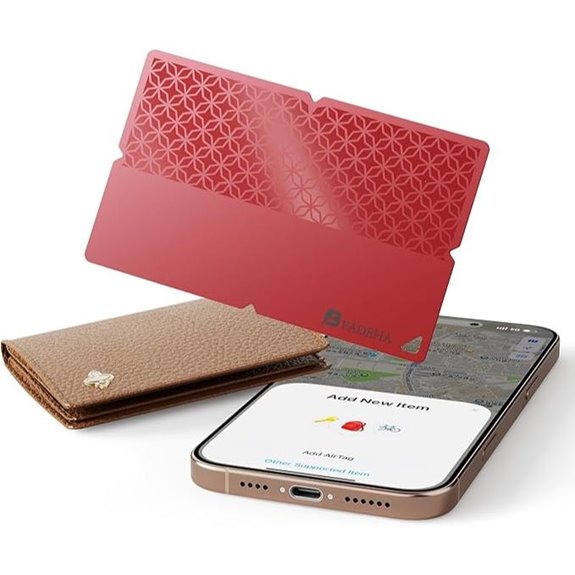 Apple Find My Bluetooth Tracker for Keys Wallet & Passport