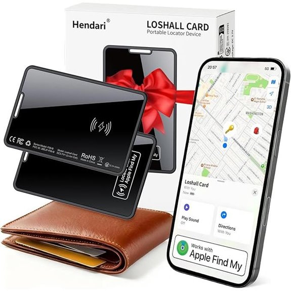 Apple Find My Slim Wallet Tracker Card (2 Pack)