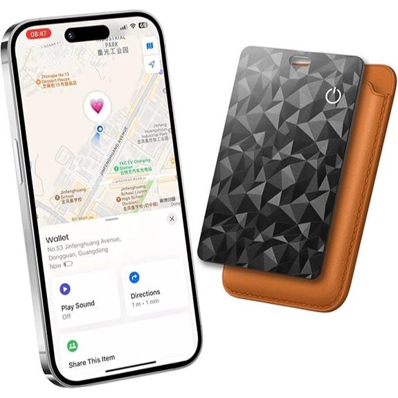 Wallet Tracker Card for Apple Find My (iOS)