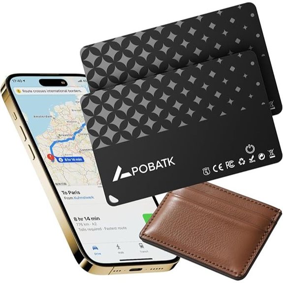 Apple MFi Tracker Card for Find My Wallet 2-Pack
