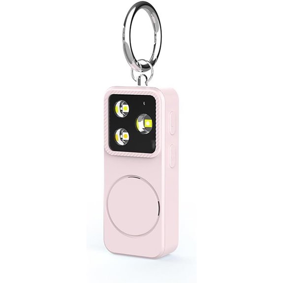 B11 Portable Safety Alarm with Rechargeable Flashlight