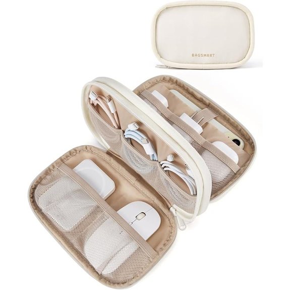 BAGSMART Electronics Organizer Travel Case for Cables