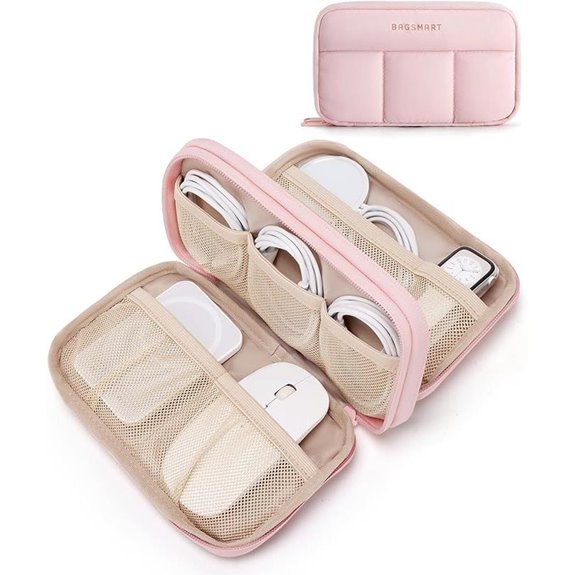 BAGSMART Electronics Organizer Travel Case