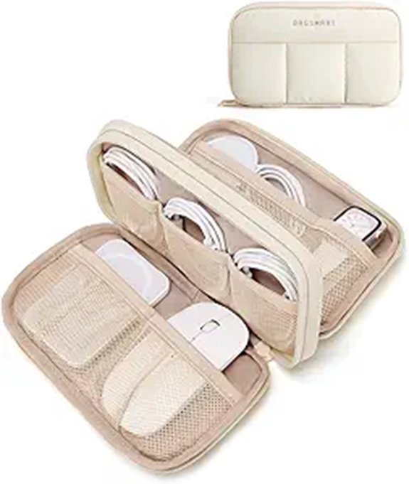 BAGSMART Electronics Organizer Travel Case for Cables