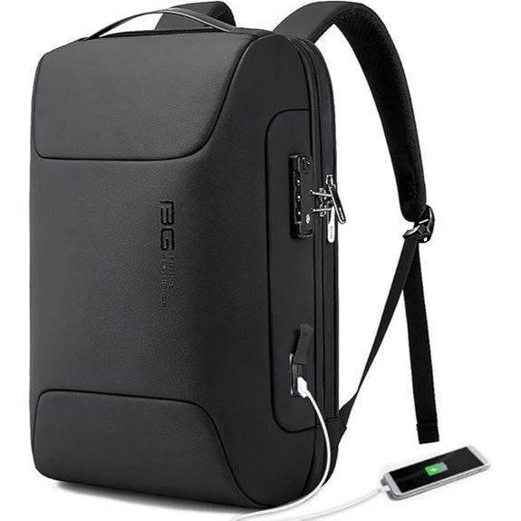bange anti theft laptop backpack