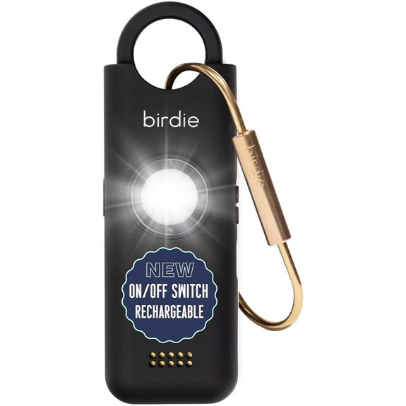 She’s Birdie 3.0 Personal Safety Alarm (Charcoal)