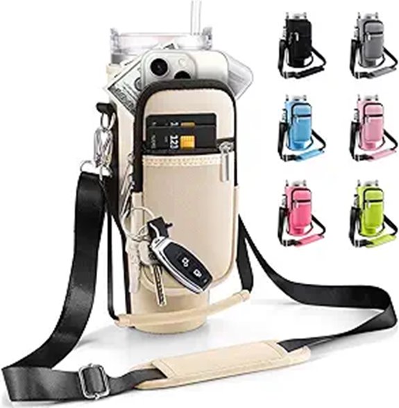 Carrier Bag with Phone Pocket for Stanley Tumbler Sling