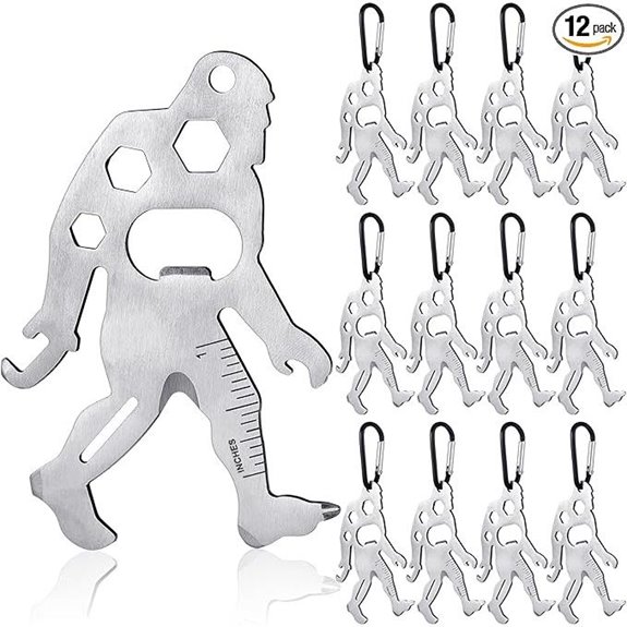 Cholemy 12 Pcs Credit Card Tool Multitool Gift