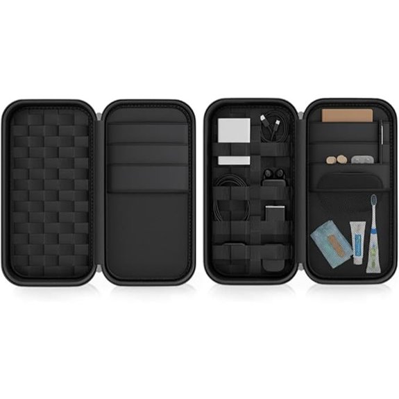 customizable compact travel pouch