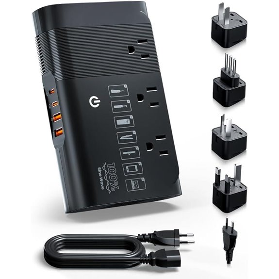 doace 500w travel converter