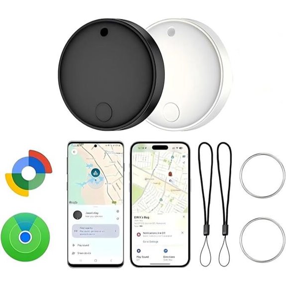 Dual System Smart Anti-Loss Bluetooth Tracker (2-Pack)