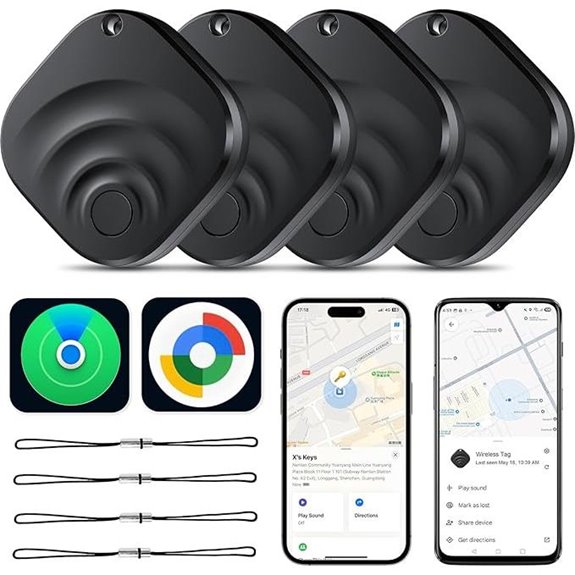Dual System Tracker for iOS & Android with Find My/Find Hub