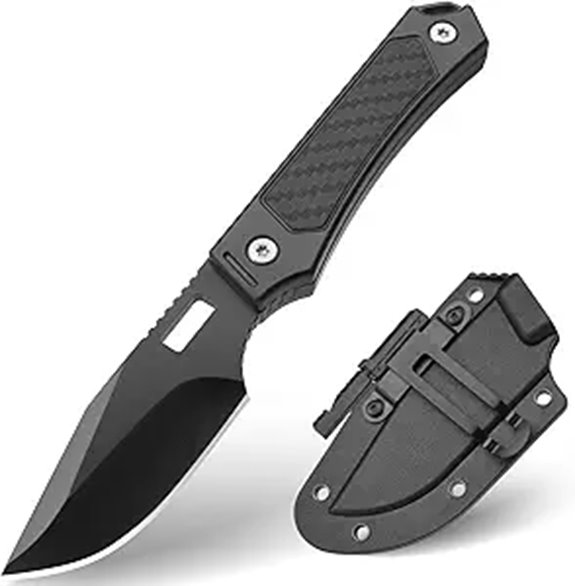 EDC Fixed Blade Knife DS-X1 with Sheath