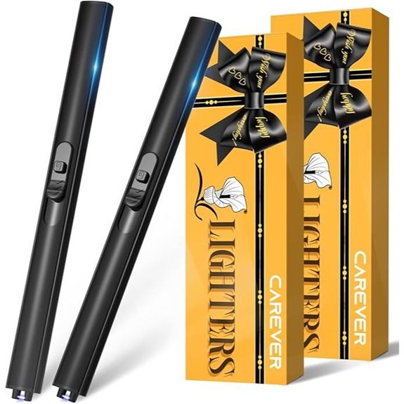 electric plasma lighters usb rechargeable gift set