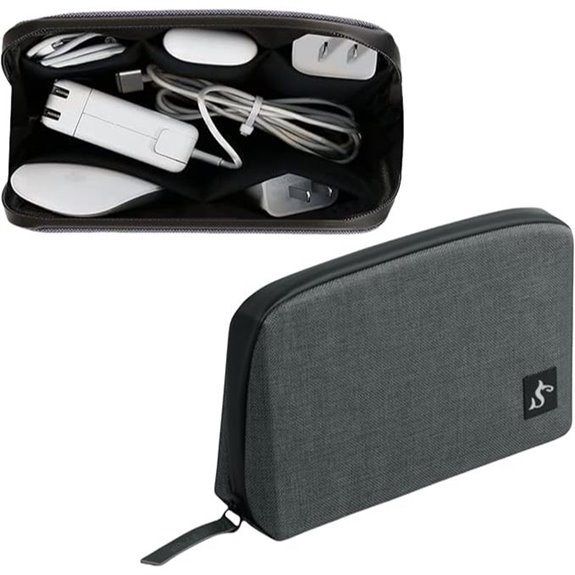 Electronic Organizer Travel Case for Cables and Chargers