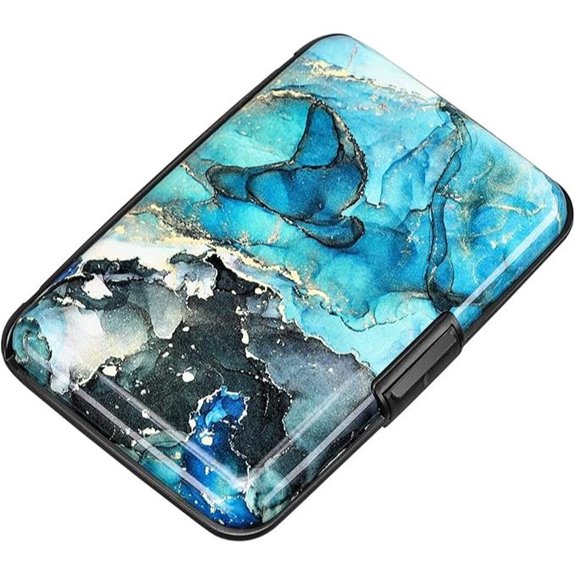 ELFISH RFID Blocking Aluminum Card Protector Wallet
