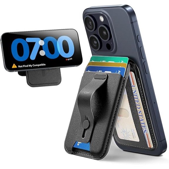 ESR MagSafe Wallet Stand with Grip RFID Blocking