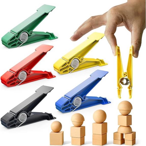FitBeast Finger Exerciser Set – 5 Resistance Clips