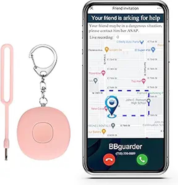 5-in-1 Smart Personal Alarm with GPS & SOS
