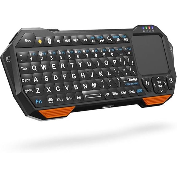 Fosmon Mini Bluetooth Keyboard with Touchpad (QWERTY)