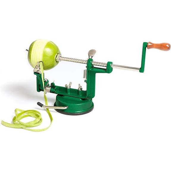 Fox Run Apple Peeler Corer Slicer with Suction Base
