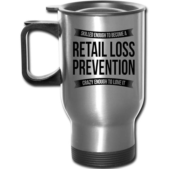 Funny Appreciation Travel Mug – 14 oz Silver Gift