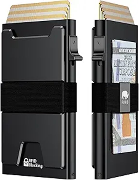 Furid Smart Card Wallet for Men - RFID Blocked Front Pocket