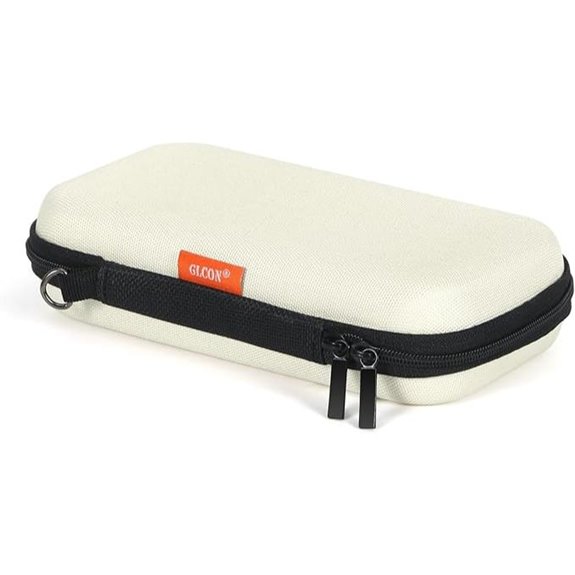 GLCON Off-White Travel Electronics Organizer Case