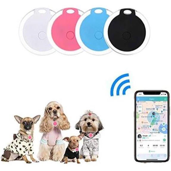 4 Pack GPS Key Finder Locator with App Control